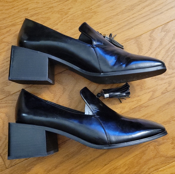 Jeffrey Campbell Torbett 2 Tassel Loafers, Size 8.5 - Picture 6 of 8